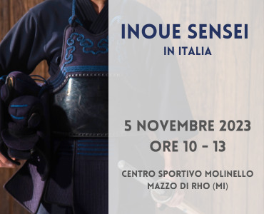 Seminario di Inoue Sensei in Italia - 5 novembre 2023